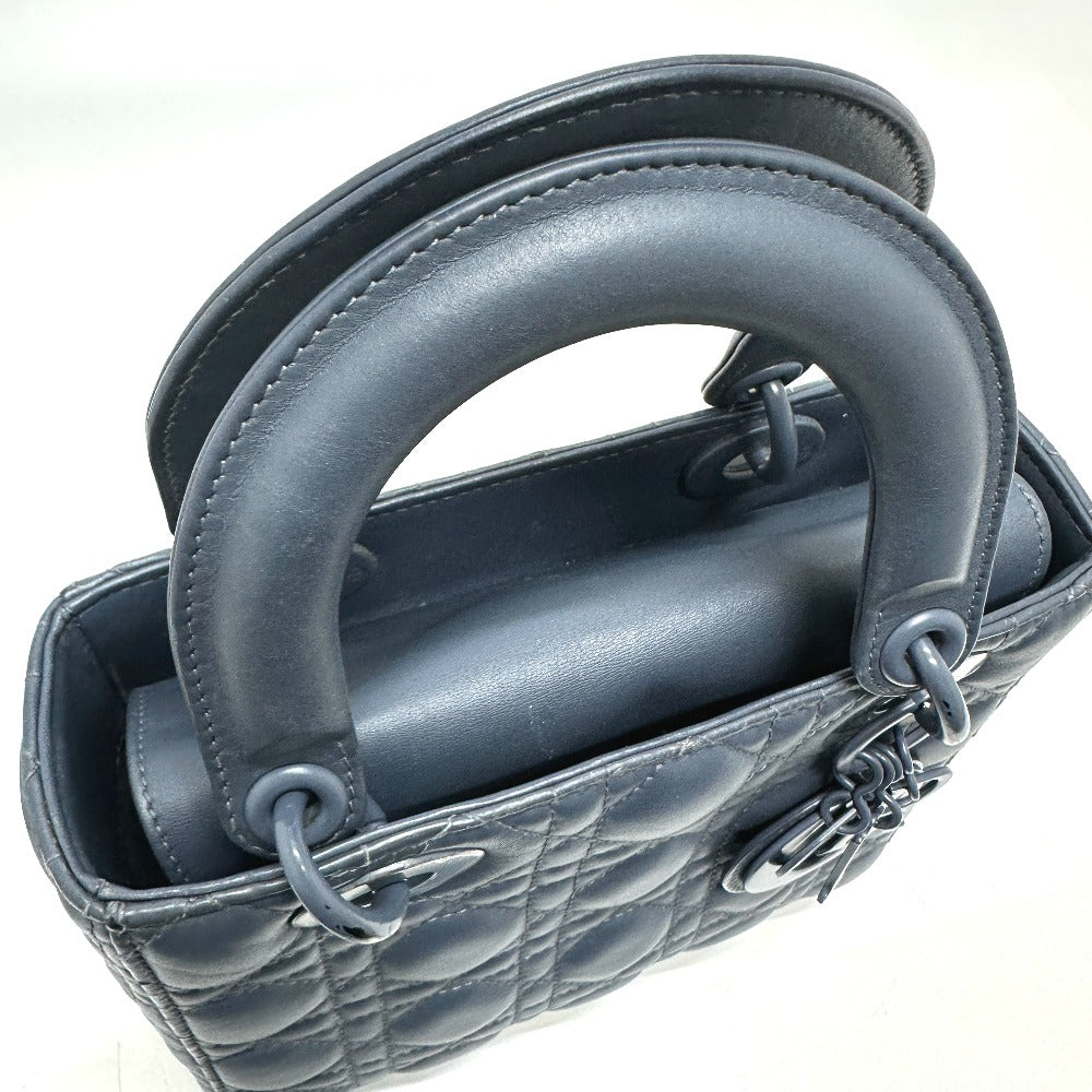 Dior レディディオール 2WAYバッグ カバン バッグ ショルダーバッグ ハンドバック 斜め掛け ハンドバッグ ラムスキン レディース ブルー - brandshop-reference
