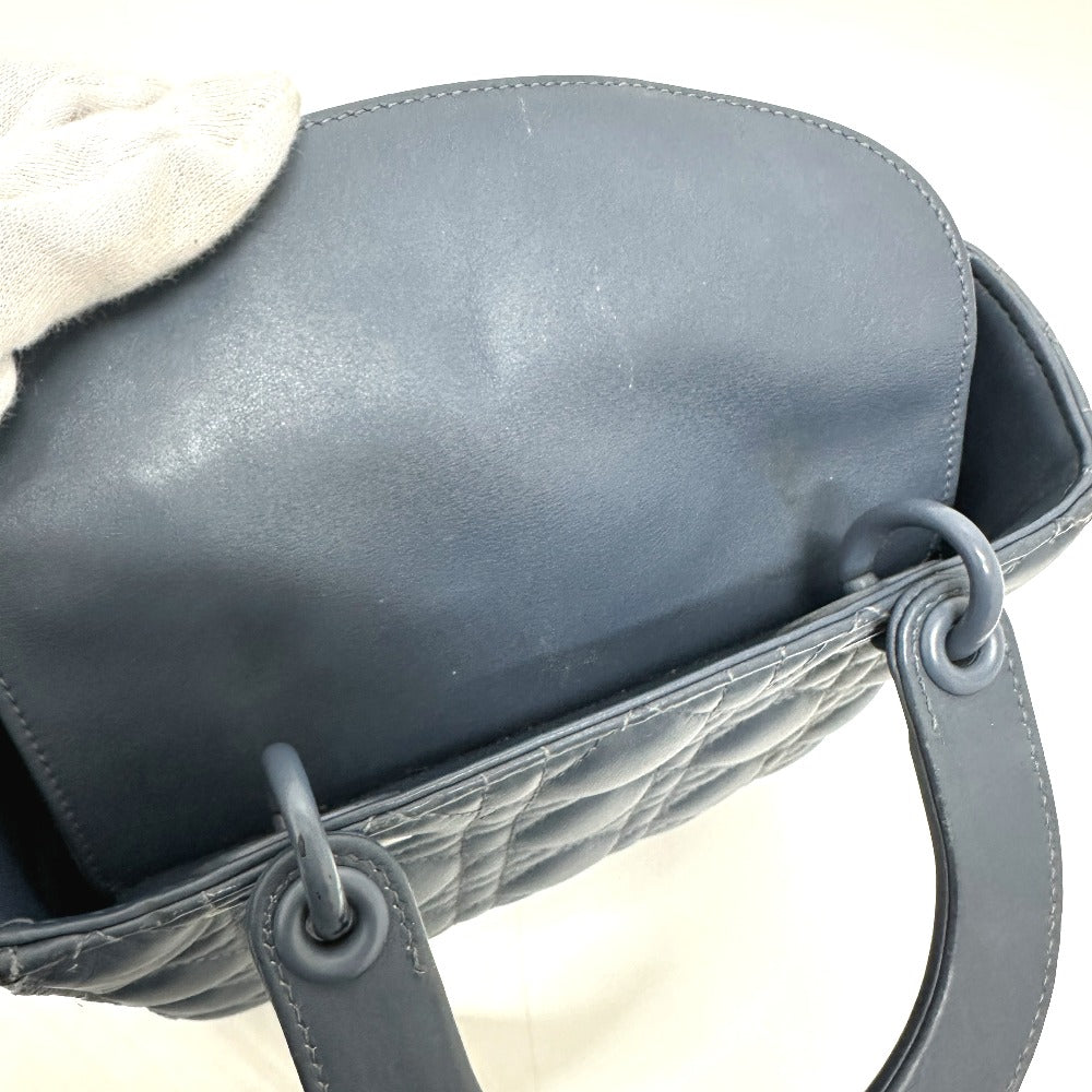 Dior レディディオール 2WAYバッグ カバン バッグ ショルダーバッグ ハンドバック 斜め掛け ハンドバッグ ラムスキン レディース ブルー - brandshop-reference