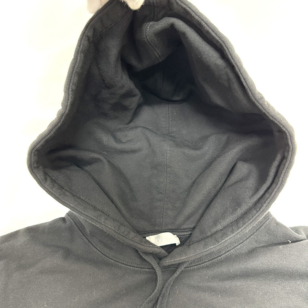 Dior 293J678A0531 ロゴエンブロイダリー プルオーバー アパレル パーカー コットン メンズ ブラック - brandshop-reference