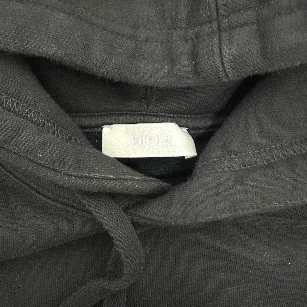 Dior 293J678A0531 ロゴエンブロイダリー プルオーバー アパレル パーカー コットン メンズ ブラック - brandshop-reference