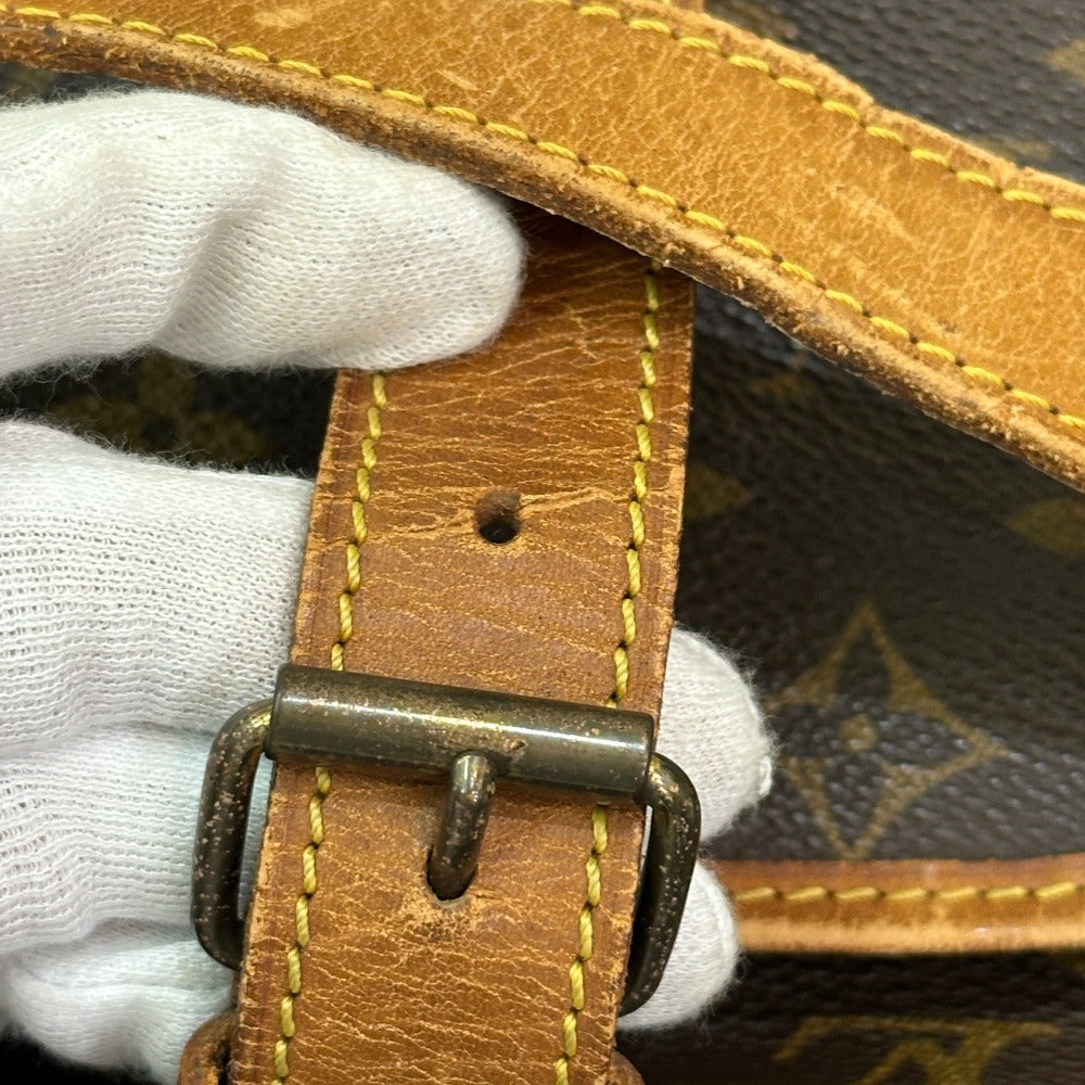 LOUIS VUITTON M42254 Monogram Saumur 35 Shoulder Bag, Crossbody Flap, Monogram Canvas, Unisex, Brown