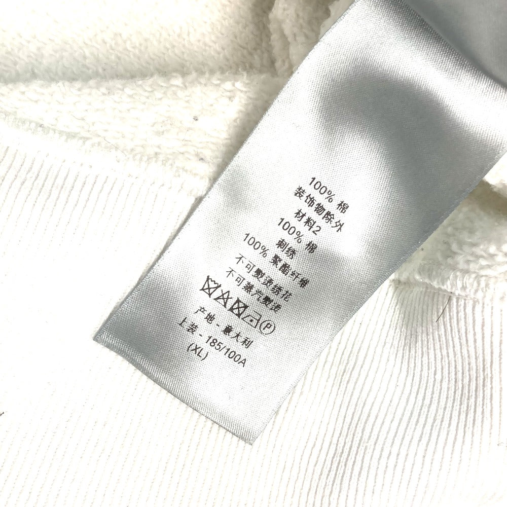 Dior 193J636A0687 KENNY SCHARF ケニー・シャーフ ロゴエンブロイダリー スウェット 長袖 トップス アパレル トレーナー コットン メンズ ホワイト - brandshop-reference