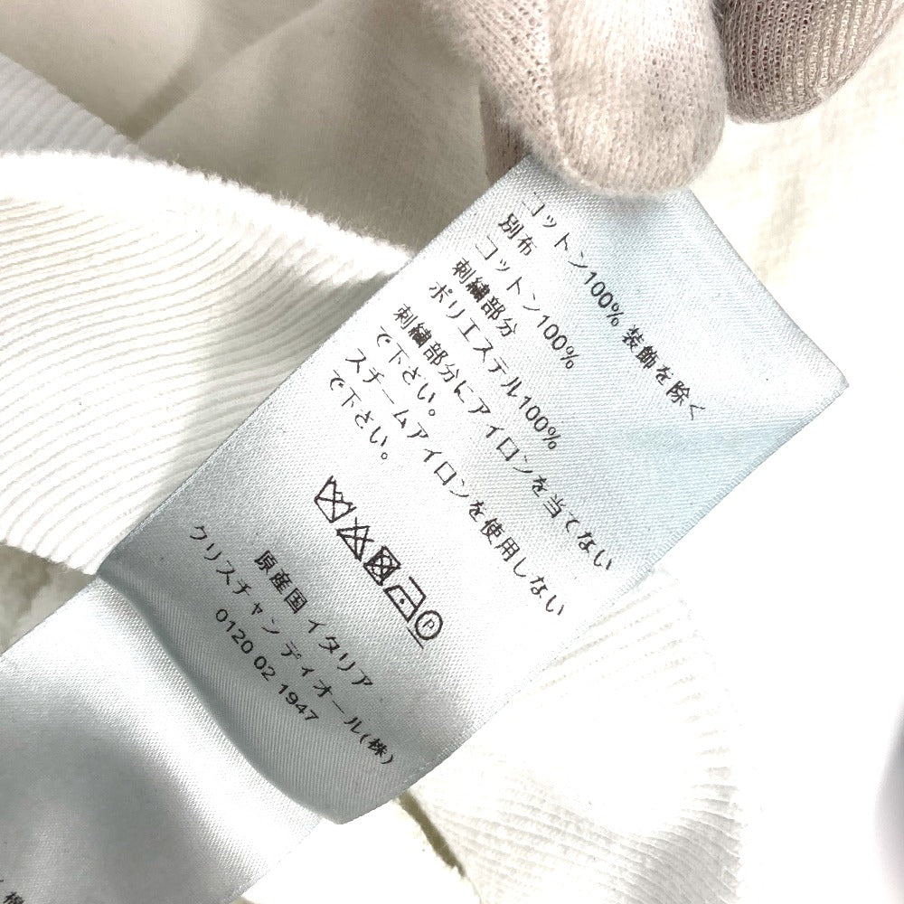 Dior 193J636A0687 KENNY SCHARF ケニー・シャーフ ロゴエンブロイダリー スウェット 長袖 トップス アパレル トレーナー コットン メンズ ホワイト - brandshop-reference