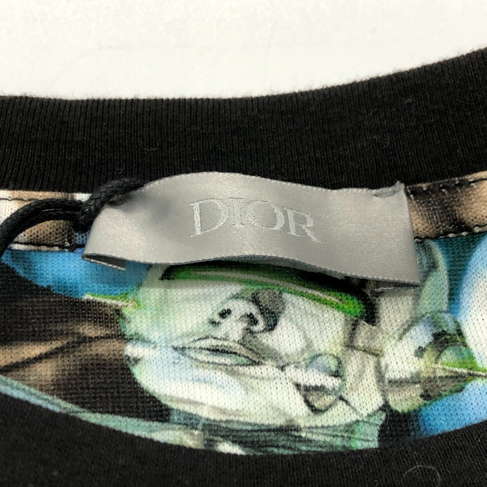 Christian Dior Christian Dior × 空山基 セクシーロボット グラフィックプリント 半袖Ｔシャツ コットン メンズ