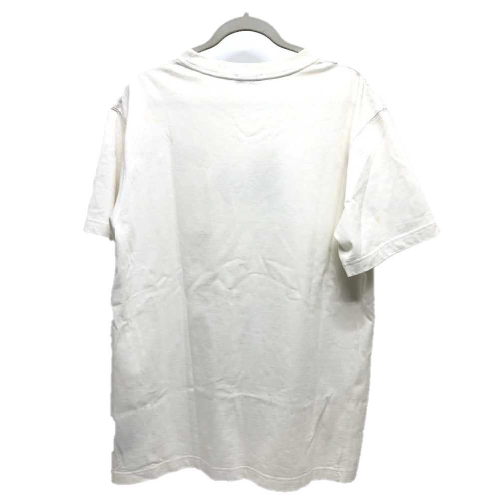 Dior 243J685B0 ディオールオム ロゴエンブロイダリー アパレル トップス 半袖 Tシャツ 半袖Ｔシャツ コットン メンズ ホワイト