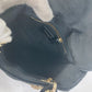 Dior LADY DIOR Chain Lady Dior Cannage Mini Rhinestone 2-Way Shoulder Bag/Handbag Velour/Leather Women's Black