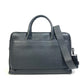 DIOR HOMME Handbag with Logo, Trotter Interior, Oblique Design, 2-Way Shoulder Bag, Business Bag, Leather, Men's, Black