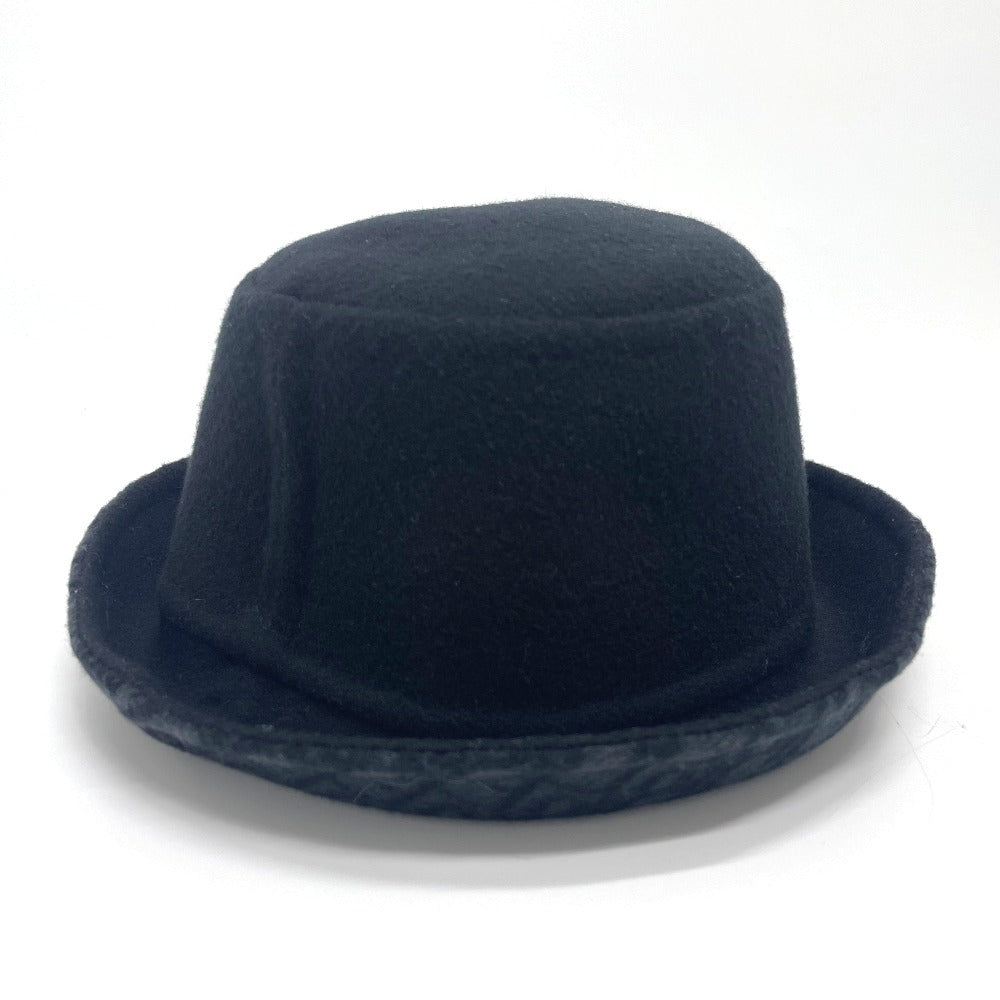 Dior 11DCH923I100 Oblique Chic Bob Hat, Wool, Women's, Black