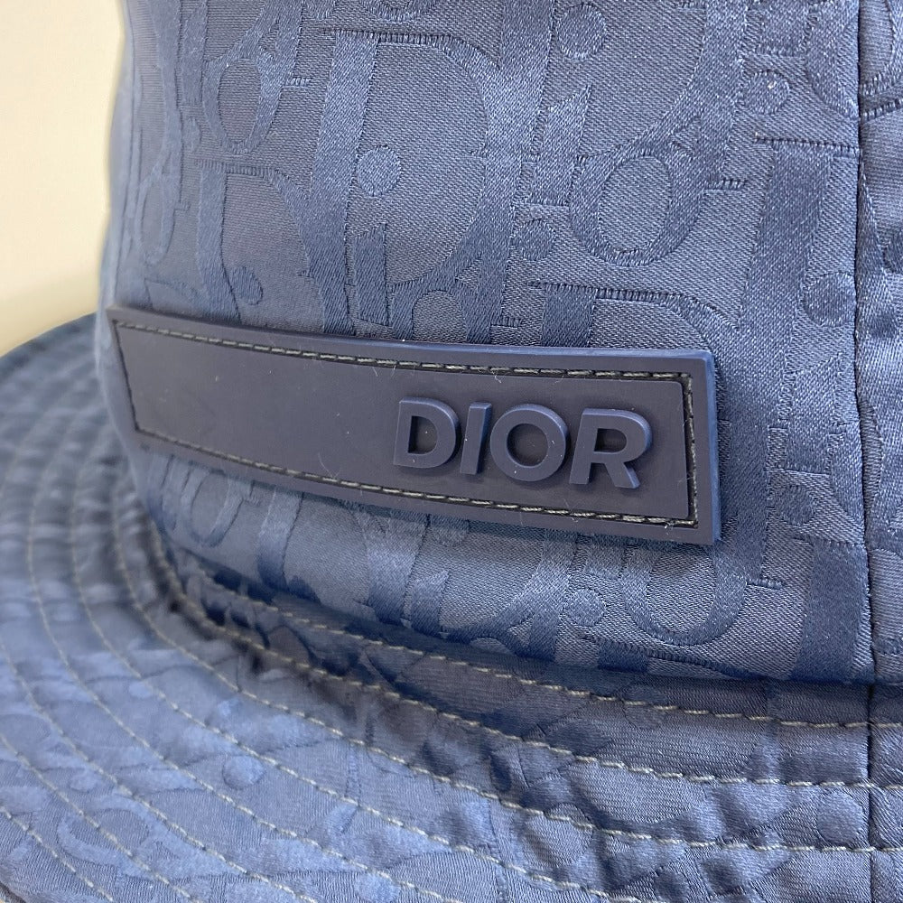Dior 143J833A0448 オブリーク DIOR AND PARLEY (ディオール & パーレイ) 帽子 ハット ポリエステル ユニセックス ブルー系
