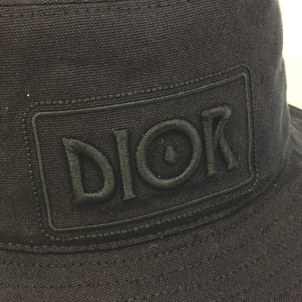 Dior 033C906W4511 バケットハット ハット 帽子 ハット コットン ユニセックス ブラック