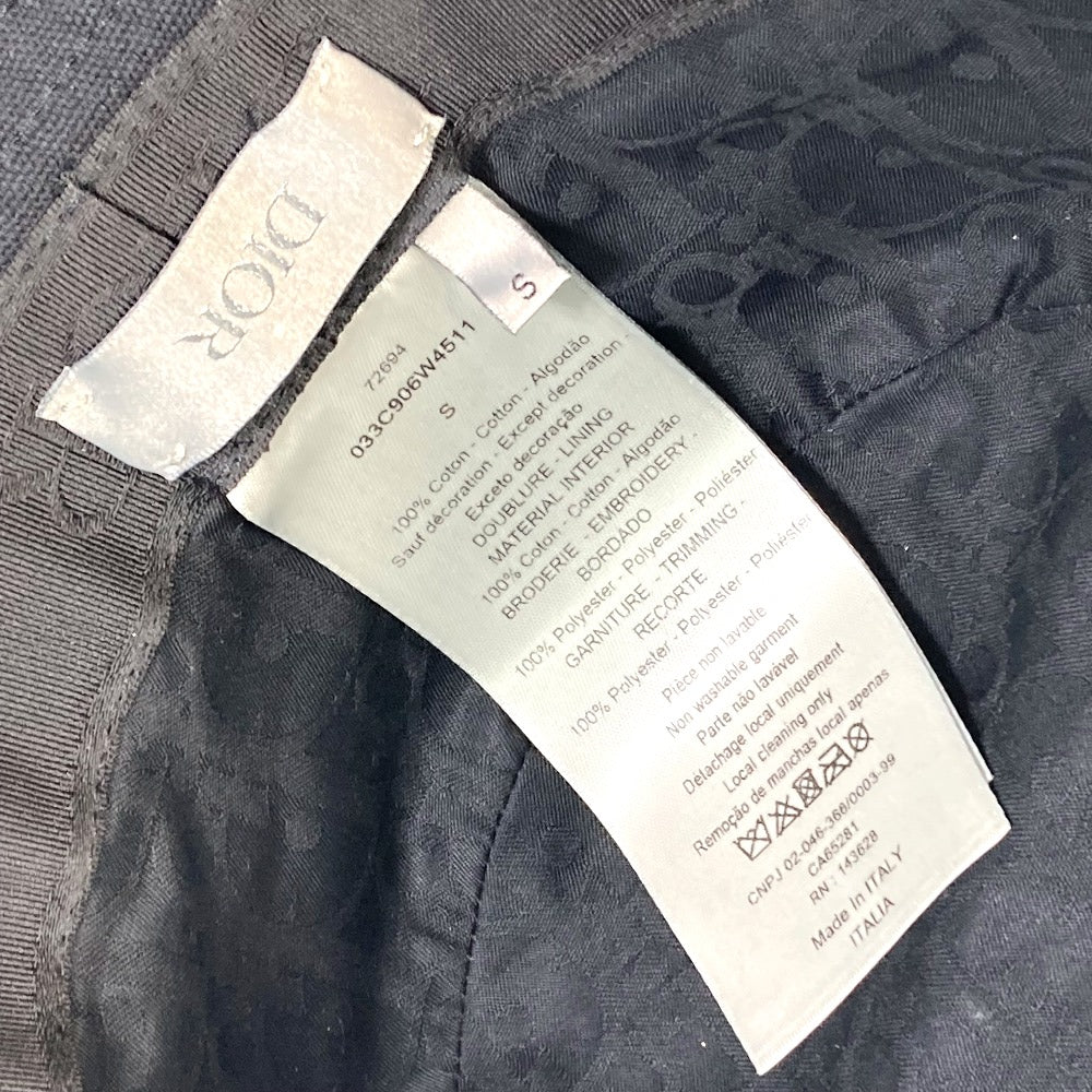 Dior 033C906W4511 バケットハット ハット 帽子 ハット コットン ユニセックス ブラック