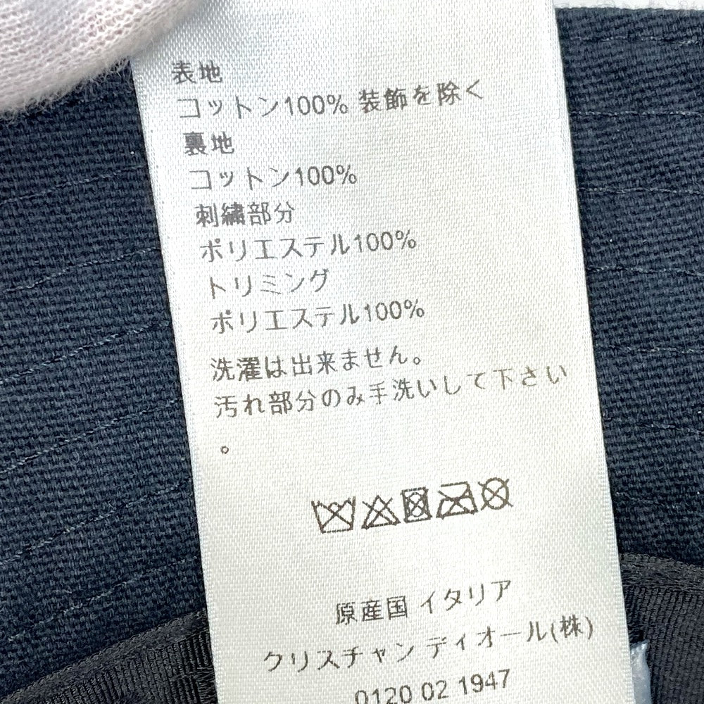 Dior 033C906W4511 バケットハット ハット 帽子 ハット コットン ユニセックス ブラック