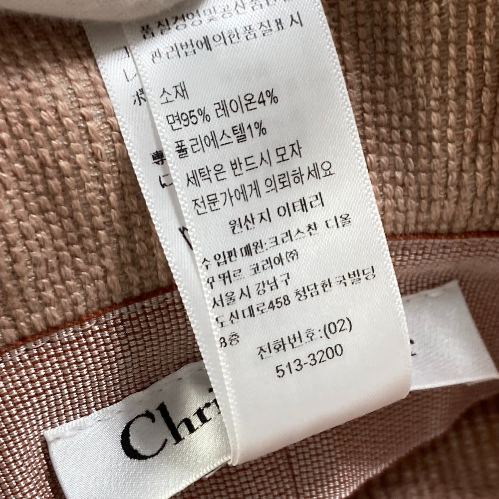 Dior 04DBB923A132 ハット帽 帽子 バケットハット ボブハット ロゴ ボブハット ハット コットン レディース ピンク