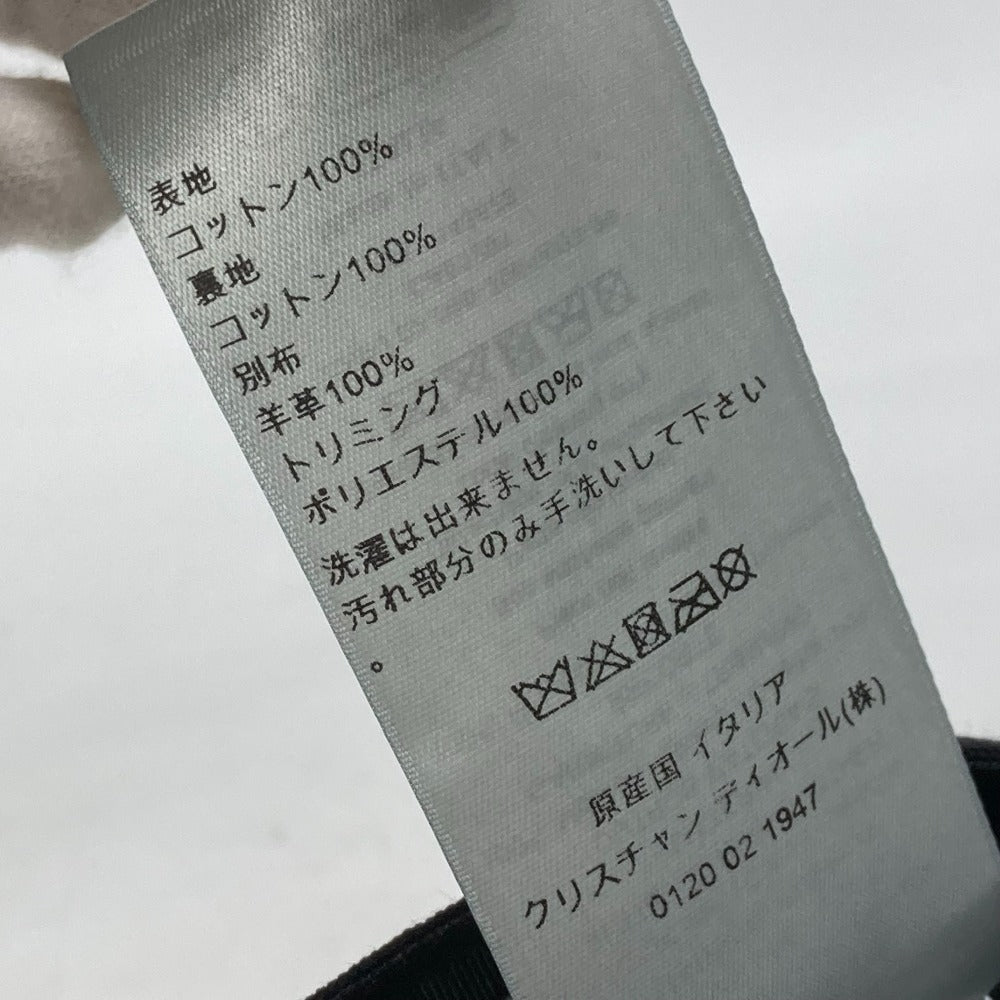 Dior 243C904I4511 ロゴ プリント 帽子 キャップ帽 ベースボール キャップ コットン メンズ ブラック