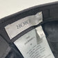 Dior 243C904I4511 ロゴ プリント 帽子 キャップ帽 ベースボール キャップ コットン メンズ ブラック