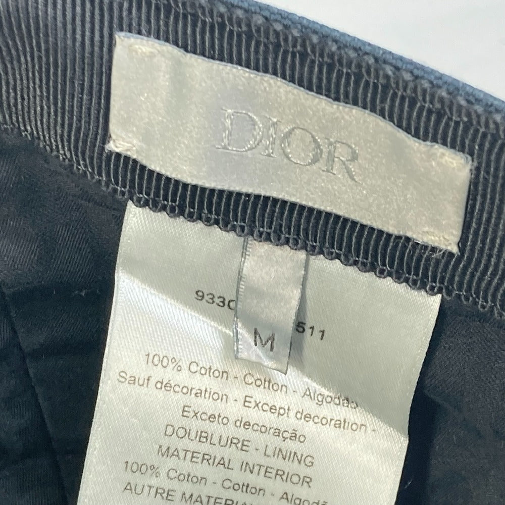 Dior 933C902D4511 ロゴ 帽子 キャップ帽 ベースボール キャップ コットン メンズ ブラック - brandshop-reference