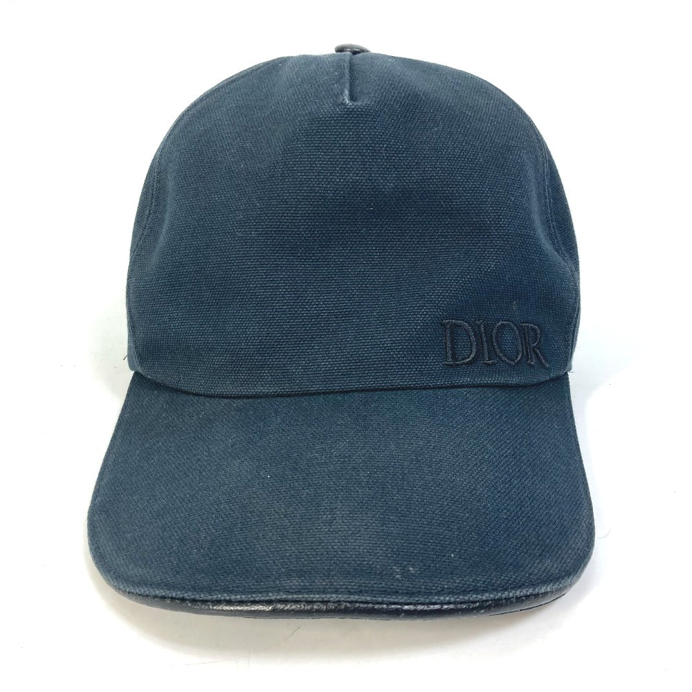 Dior 933C902D4511 ロゴ 帽子 キャップ帽 ベースボール キャップ コットン メンズ ブラック - brandshop-reference