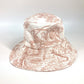 Dior 02TOJ924I130 Bucket Hat, Toile de Jouy, Women's, Pink, Cotton