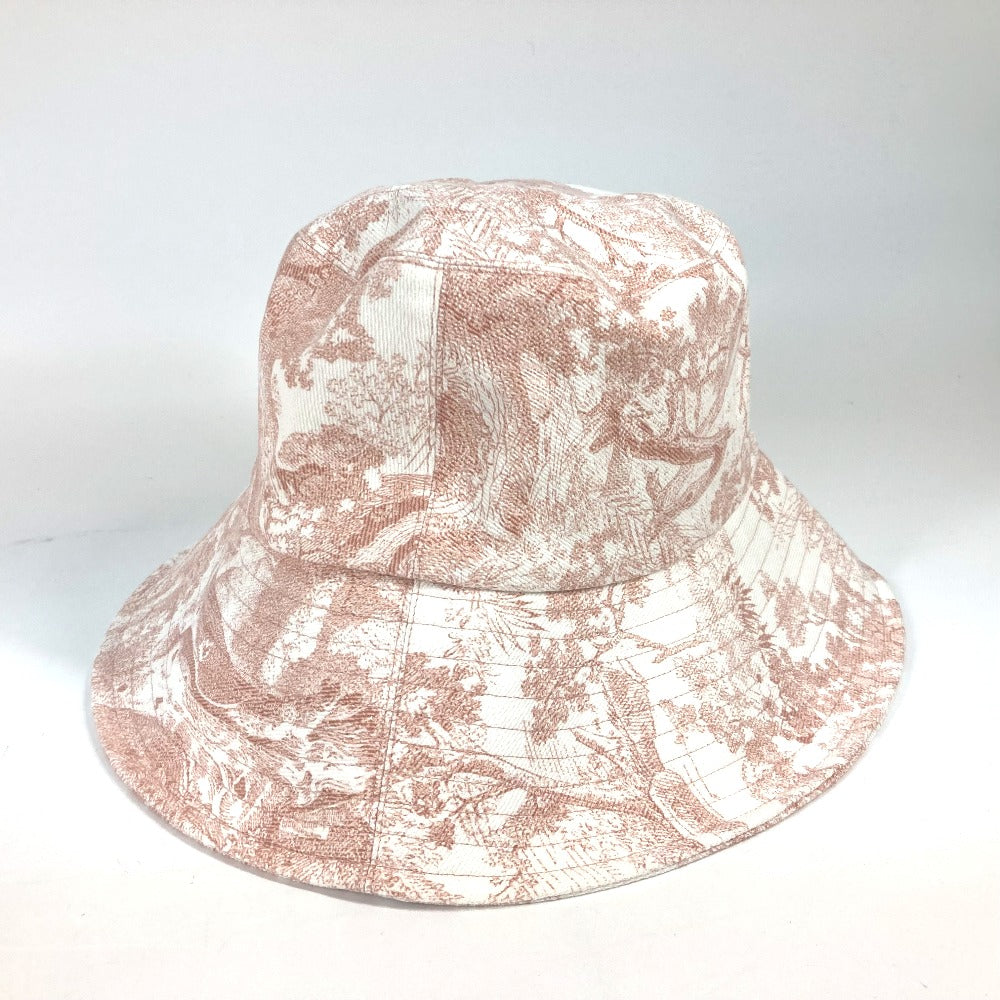 Dior 02TOJ924I130 Bucket Hat, Toile de Jouy, Women's, Pink, Cotton