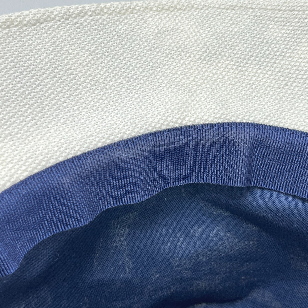 Dior 42TFS923X131 D-BOBBY ロゴ刺繍 ジャガード 帽子 アパレル小物 帽子 キャンバス レディース ホワイト