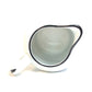 Dior Monsieur Dior Creamer Milk Pitcher Glass Ceramic Unisex White x Black