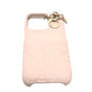 Dior レディディオール カナージュ 15pro ケース アイフォンケース 15proケース iPhoneケース ラムスキン レディース ピンク - brandshop-reference