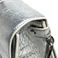 Christian Dior DIOREVER ディオールエバー カバン 2WAY ハンドバッグ レザー レディース メタリックシルバー