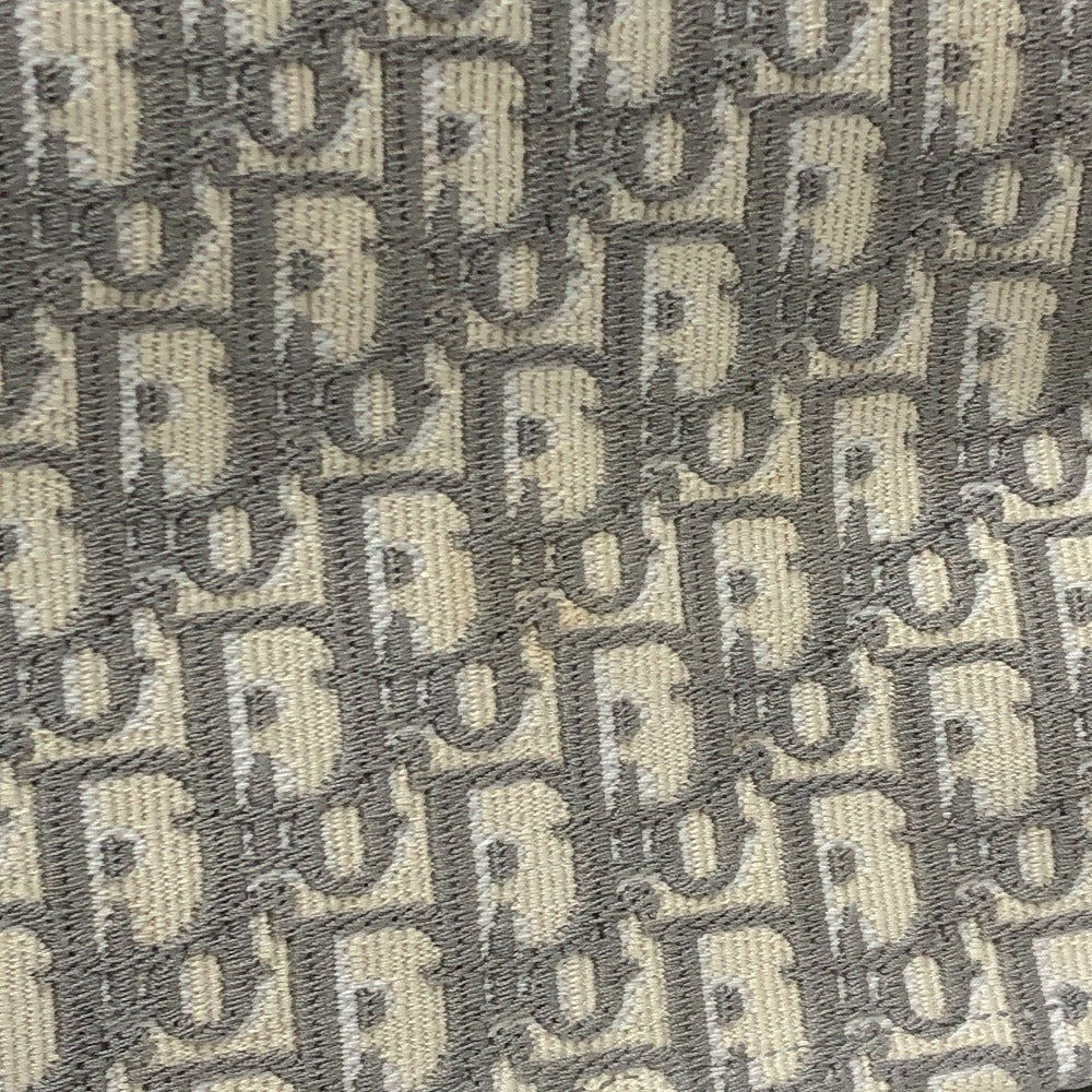 Dior ブックトート ミディアム カバン ハンドバッグ オブリーク エンブロイダリー トートバッグ キャンバス レディース グレー