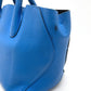 Dior Open Bar Handbag, Shoulder Bag, Tote Bag, Leather, Women's, Blue