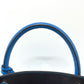 Dior Open Bar Handbag, Shoulder Bag, Tote Bag, Leather, Women's, Blue
