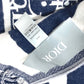 Dior 03Z0002A0359 STUSSY ステューシー コラボ ロゴ オブリーク フリンジ ひざかけ 毛布 ブランケット ウール メンズ - brandshop-reference