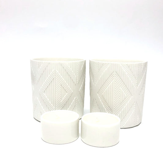 Dior キャンドル セット 2点セット 雑貨 陶器 ユニセックス ホワイト - brandshop-reference