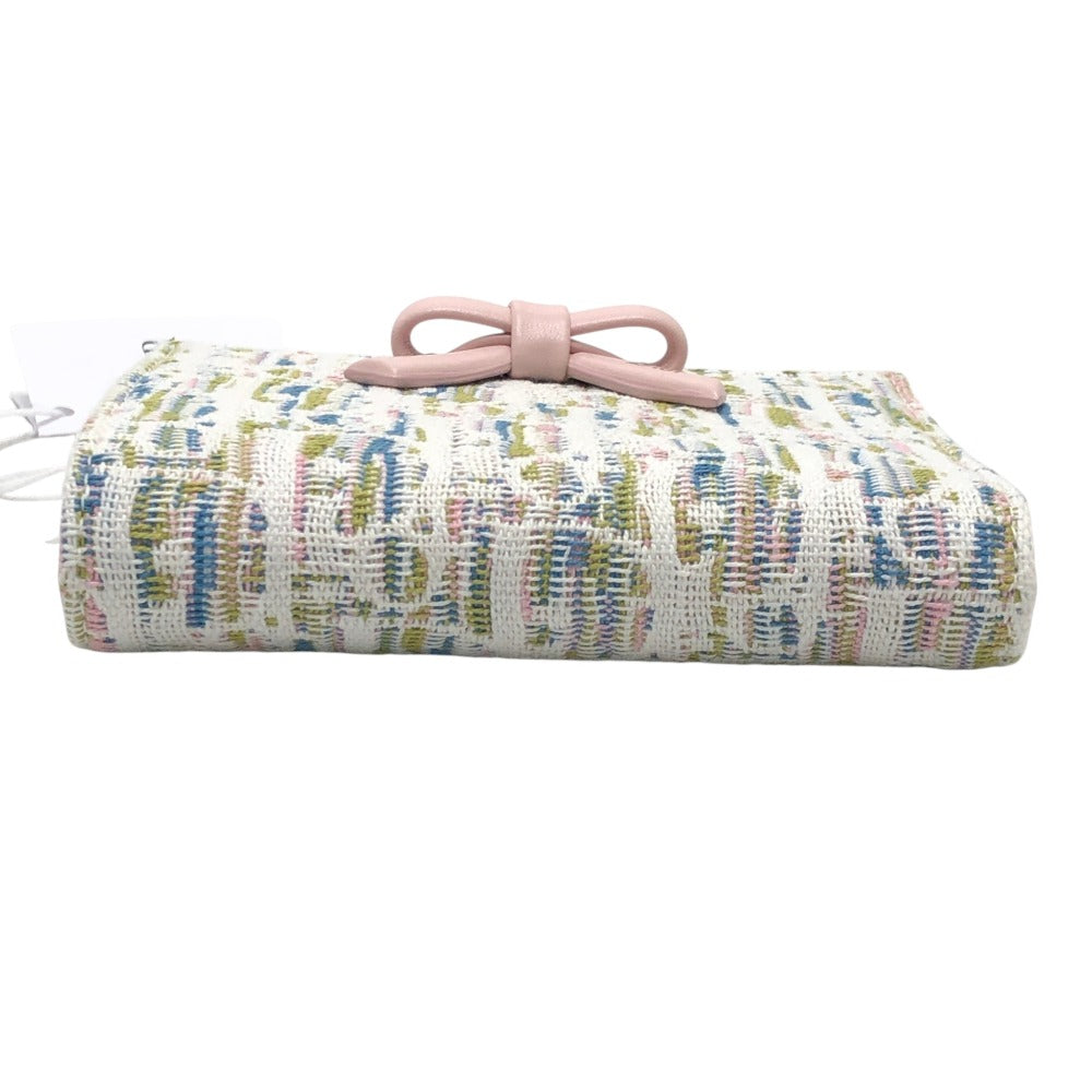 Dior S2503OGWQ Spring/Summer 2026 Oblique Promenade Dahlia Wallet Wallet Folded wallet Jacquard pink Used