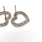 jewelry K18WG D0.50ct 1.6g ピアス 小物 アクセサリー ハート ピアス K18WG レディース シルバー - brandshop-reference