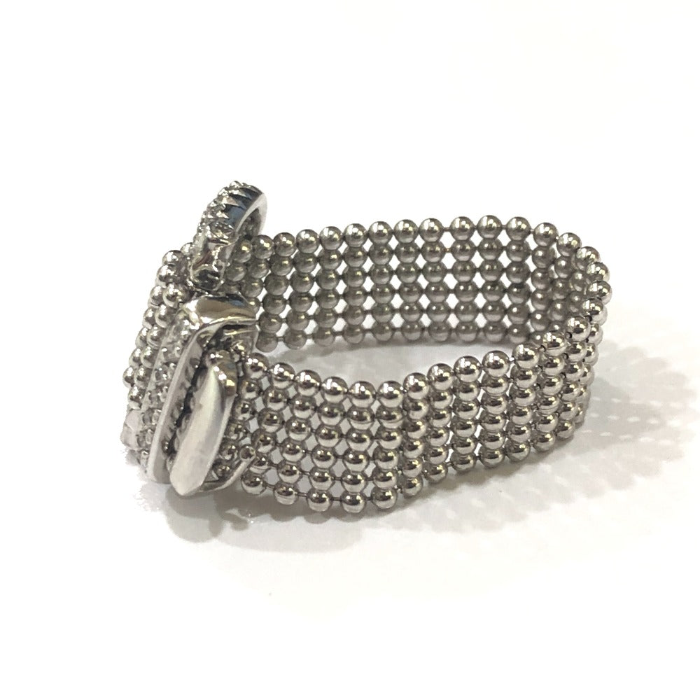 Perhiasan K18 Belt Motif Berlian Perhiasan Cincin Rings Ladies Silver