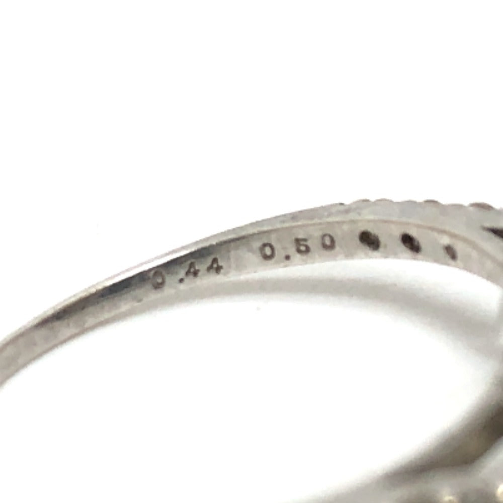 jewelry カメリアデザイン バラ Ｄ0.44ct D0.50ct リング・指輪 K18WG レディース シルバー - brandshop-reference