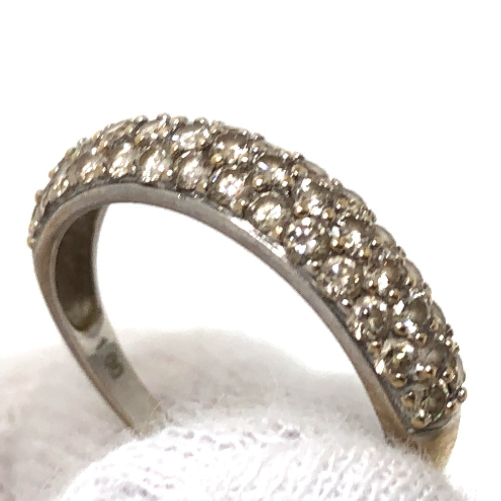 jewelry ダイヤモンド パヴェ 指輪 リング・指輪 K18WG レディース シルバー - brandshop-reference