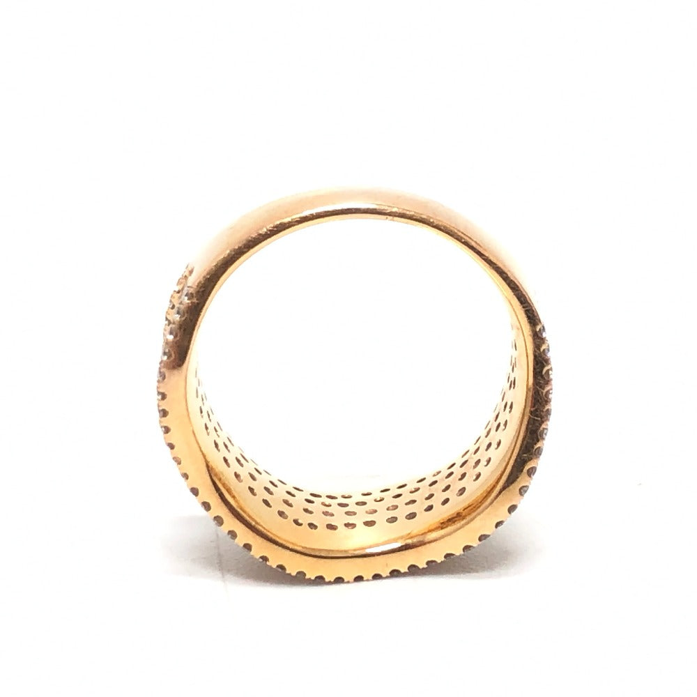 쥬얼리 K18PG D0.95ct 다이아몬드 6.3g 반지 반지 K18PG 여성용 골드