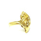 jewelry K18 D0.16ct フラワーモチーフ リング・指輪 K18YG レディース ゴールド