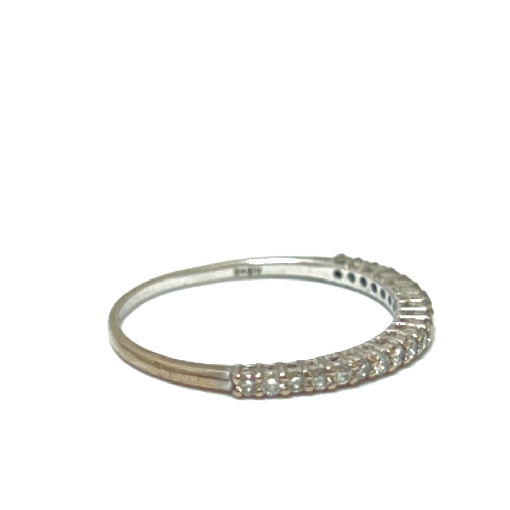 jewelry K18 WG ダイヤ D0.20ct リング・指輪 K18WG レディース シルバー