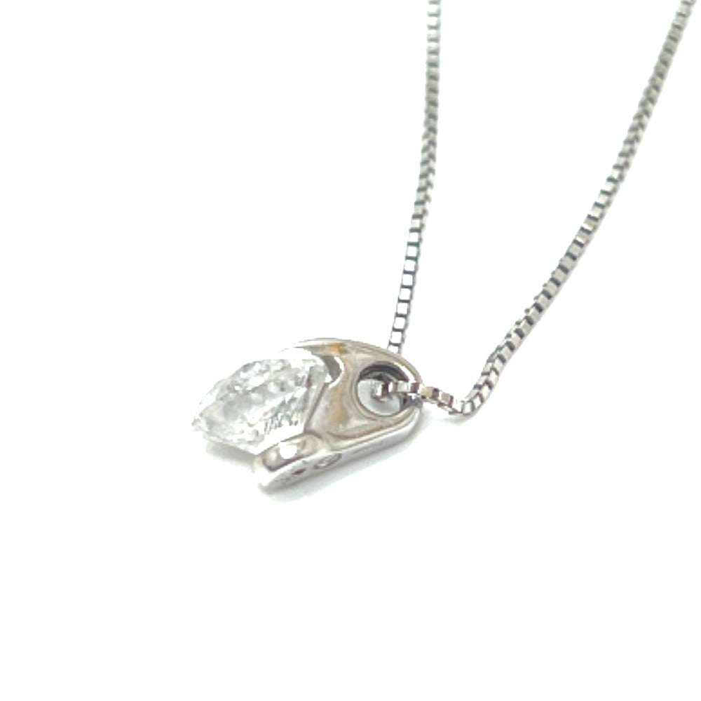 jewelry Pt900 D1.08ct　ダイヤ ネックレス Pt900 レディース シルバー