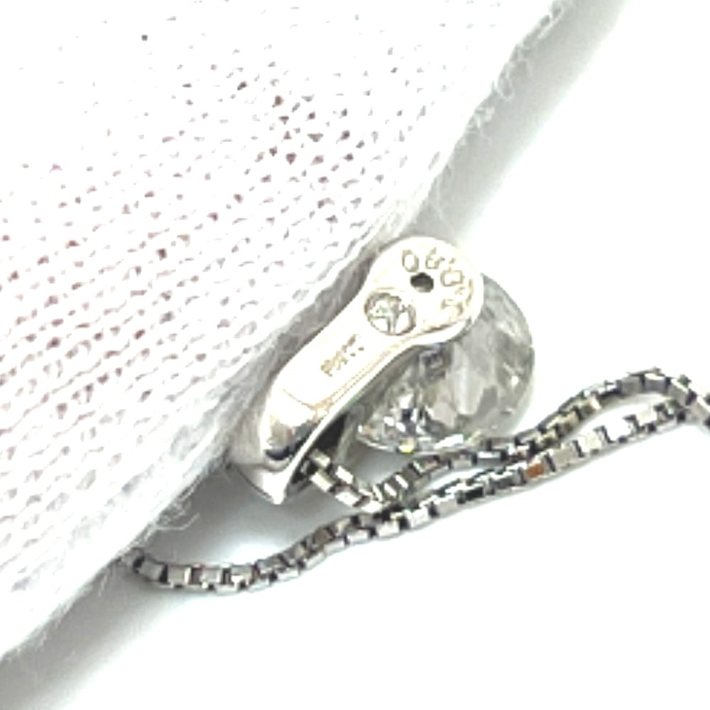 jewelry Pt900 D1.08ct　ダイヤ ネックレス Pt900 レディース シルバー