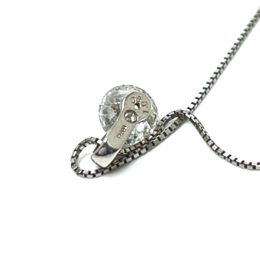 jewelry Pt900 D1.08ct　ダイヤ ネックレス Pt900 レディース シルバー