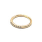 jewelry ウィスプ WISP K10 D0.08ct ダイヤ リング・指輪 K10 レディース ゴールド