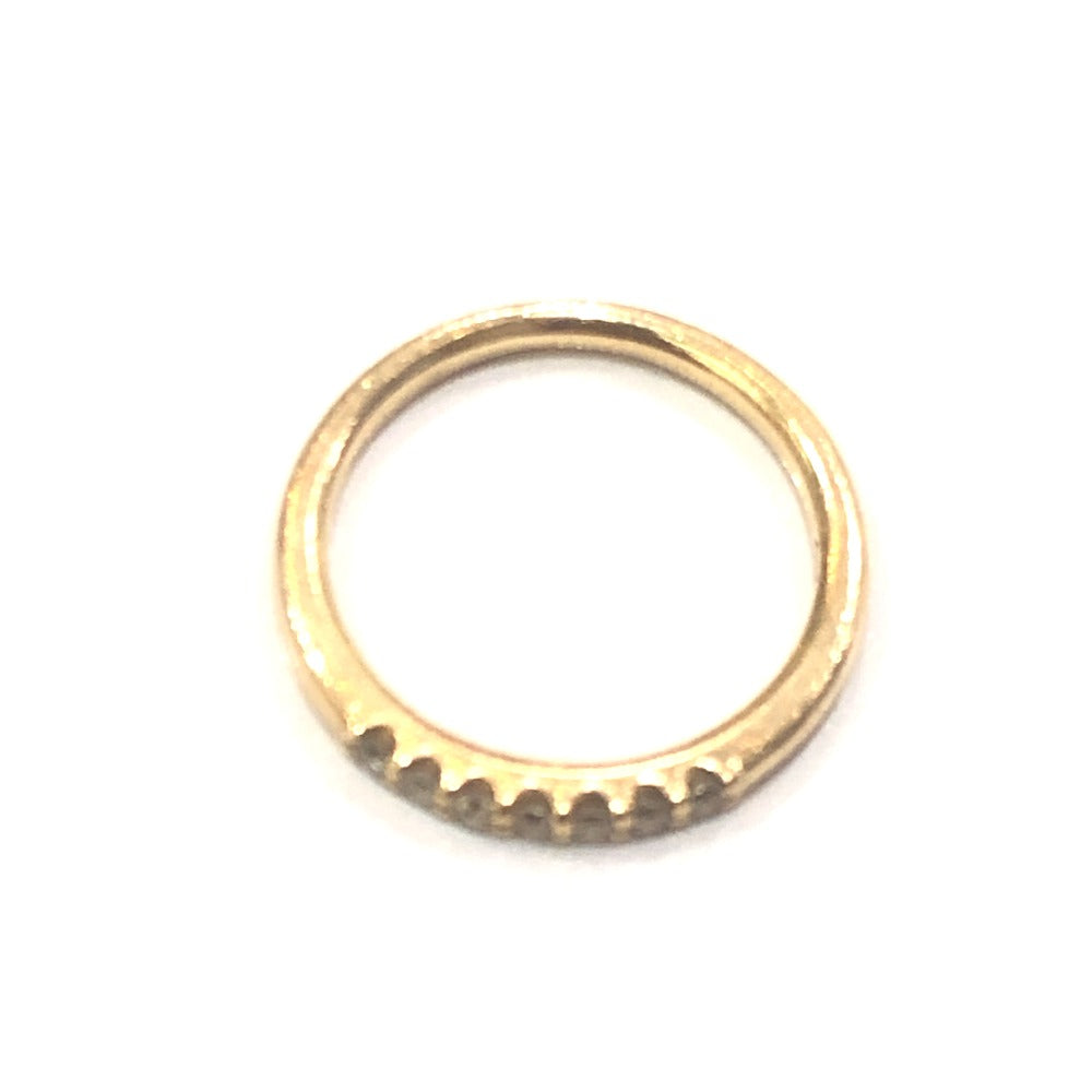 jewelry ウィスプ WISP K10 D0.08ct ダイヤ リング・指輪 K10 レディース ゴールド