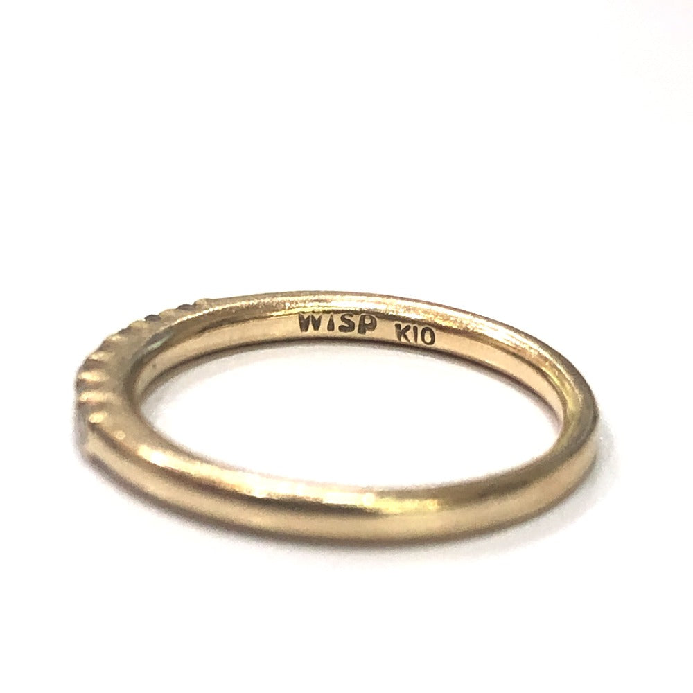 jewelry ウィスプ WISP K10 D0.08ct ダイヤ リング・指輪 K10 レディース ゴールド