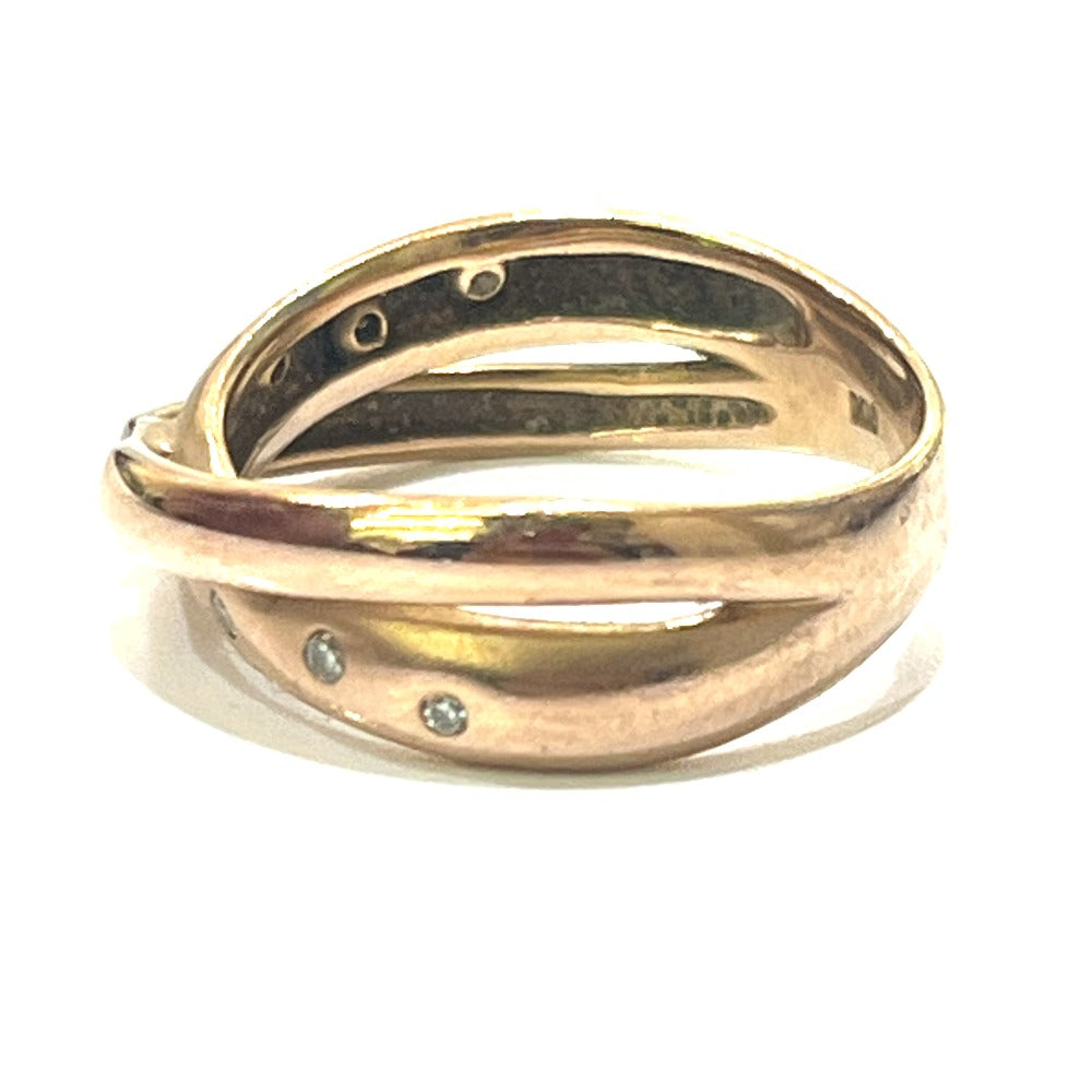 jewelry K18PG D0.15ct ダイヤ ダイヤ 宝石 アクセサリー リング・指輪 K18PG レディース ピンクゴールド ゴールド