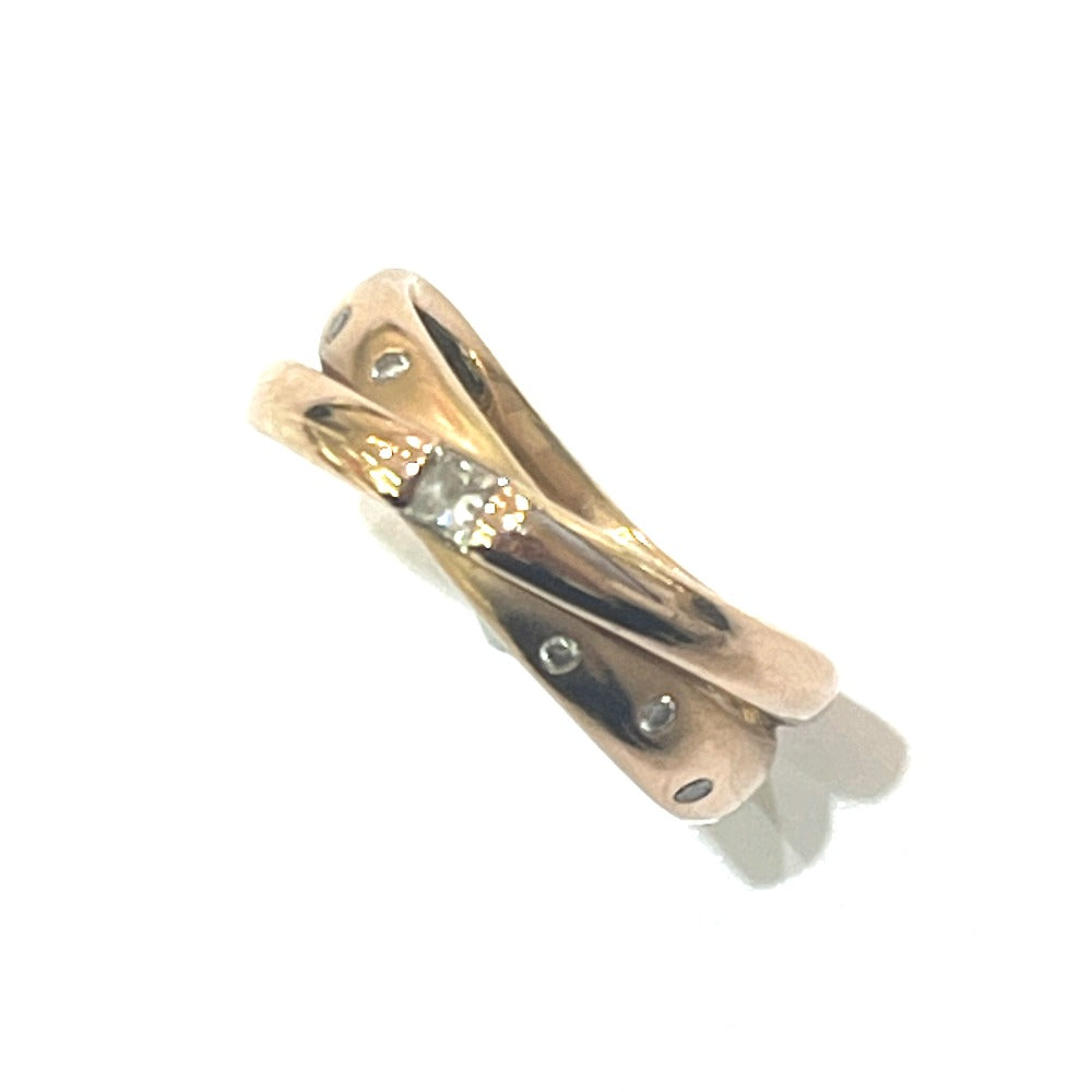 jewelry K18PG D0.15ct ダイヤ ダイヤ 宝石 アクセサリー リング・指輪 K18PG レディース ピンクゴールド ゴールド