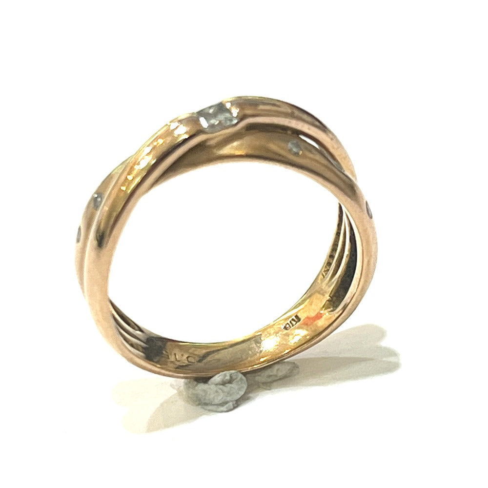 jewelry K18PG D0.15ct ダイヤ ダイヤ 宝石 アクセサリー リング・指輪 K18PG レディース ピンクゴールド ゴールド