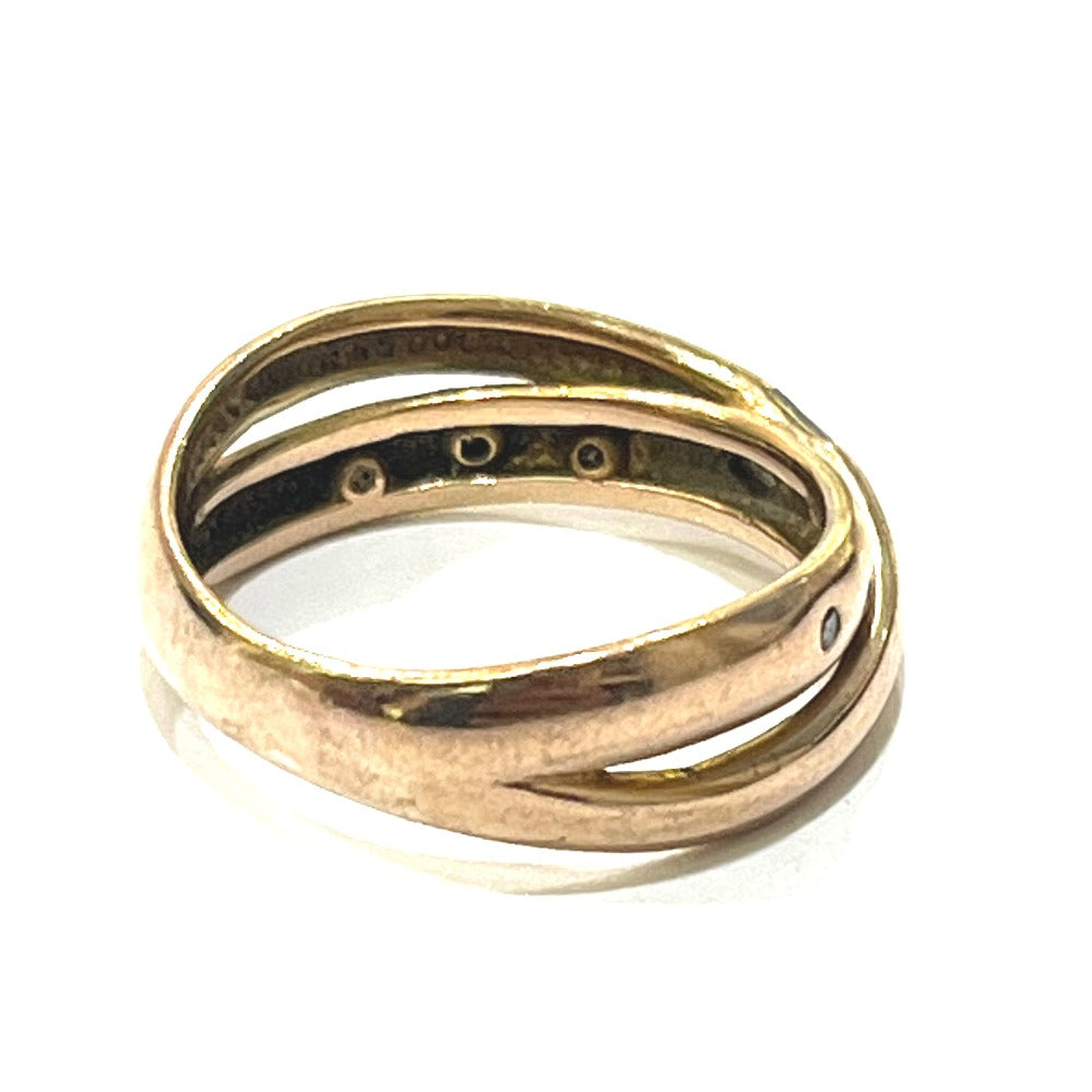 jewelry K18PG D0.15ct ダイヤ ダイヤ 宝石 アクセサリー リング・指輪 K18PG レディース ピンクゴールド ゴールド